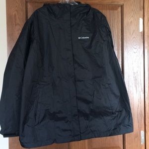 Black Arcadia 2 Columbia Rain Jacket